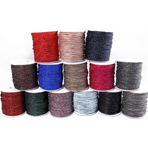 16 Colors Dia 2mm Soft Aluminium Wire Wrapped Metal Thread for DIY Jewelry Craft Making Handicrafts Sewing Supplies Accessories