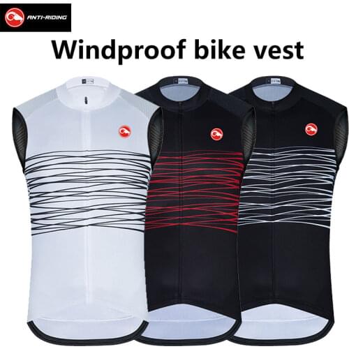2021 Hot Sale Cycling Vest Windstopper MTB Windproof Bicycle Vest sleeveless lightweight breathable Bicycle Jersey Ciclismo