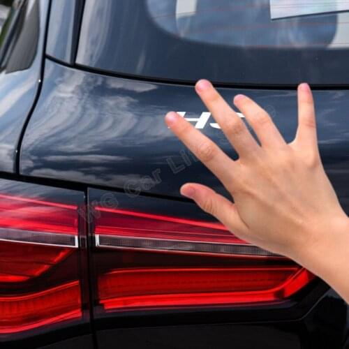 4pcs Personality Decals Car Light Eyebrows Stickers For MG HS Car Fuel Tank Cap Protector Stickerss