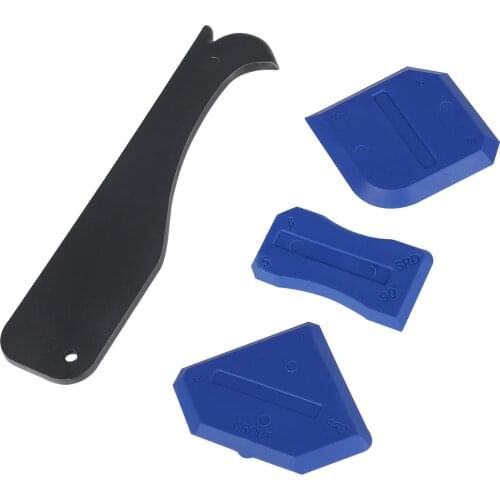 4-piece joint sealer kit silicone sealant finishing tool and joint sealer kitchen bathroom window shower and sink joint seal