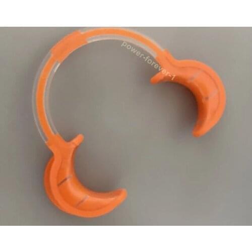 5 Pieces C-Shape Teeth Whitening Cheek Retractor Dental Mouth Opener Lip Mouthguard Soft Anti-Skid Rubber