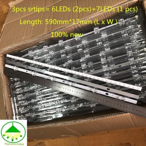 59cm LED backlight 6/7 lamps for LG 32 inch TV POLA 2.0 POLA2.0 32 HC320DXN-VSFP4-21XX LG32LN5100 32LN545B 32LN5180 32LN540B