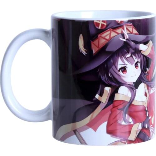 Anime JK KonoSuba: Gods Blessing on this Wonderful world! Megumin Cosplay Mug Ceramic Daily Drink Cup Gift