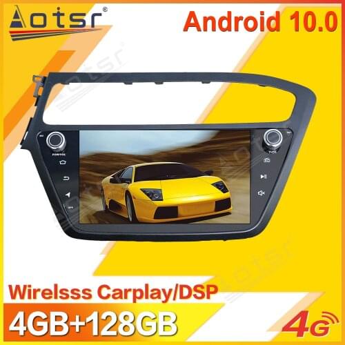 Android Car Multimedia Stereo Player For Hyundai I20 2014 -2017 Tape Radio Recorder Video Auto GPS Navi Head Unit No 2Din 2 Din