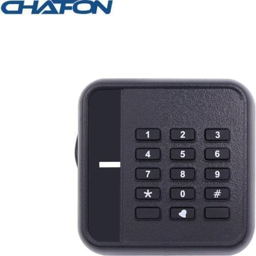 CHAFON 125KHz 13.56MHz rfid access control keypad card reader support TK4001/EM4100 S50/S70 chip for door access control