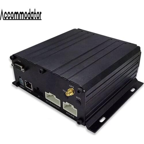 GPS 6 Channels SD Card HDD AHD 1080P Vehicle Car Trailer Truck Taxi School Bus Mobile DVR