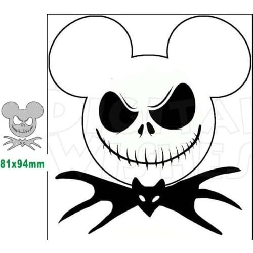 Demon Bat New Metal Cutting Dies for DIY Scrapbooking Album Decorative Embossing Handmade Paper Cards Gift