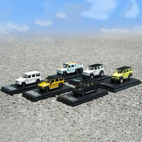 1/64 metal alloy die-casting benz G63 6X6 AMG G500 4X4 G-class pickup off-road vehicle simulation car model high-end collection