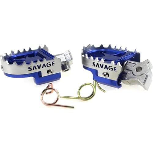 Motorcycle Adjustable Foot Peg Enduro Tilt Angle Foot Rests Accessories For Honda CRF250R CRF450R CRF250X CRF 250R 250X 450R