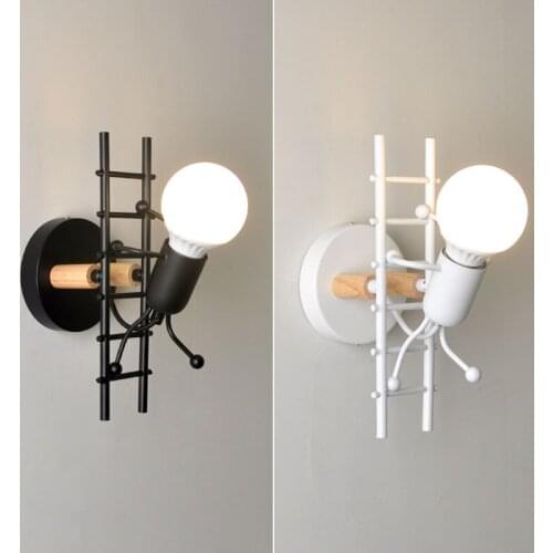 Nordice crystal lampes suspendues stone mirror light bedroom bedside aisle living room luminaria de parede lampara pared