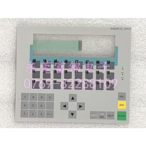 OP17/DP 6AV3617/6AV3 617-1JC20-0AX1 button film plastic front cover back cover
