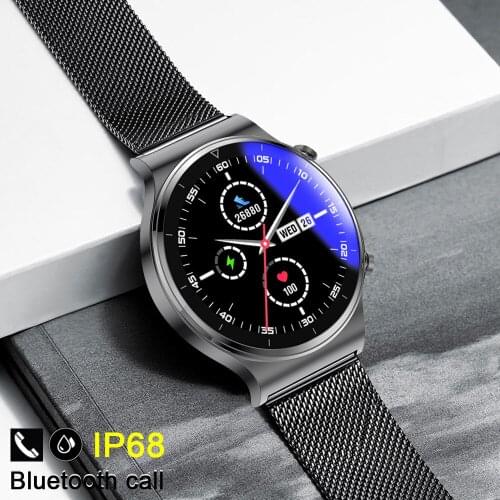 Smart Watch Men Bluetooth Call S6-00 IP68 Waterproof Custom Face Full Touch Screen Smartwatch Sports Fitness For Android IOS