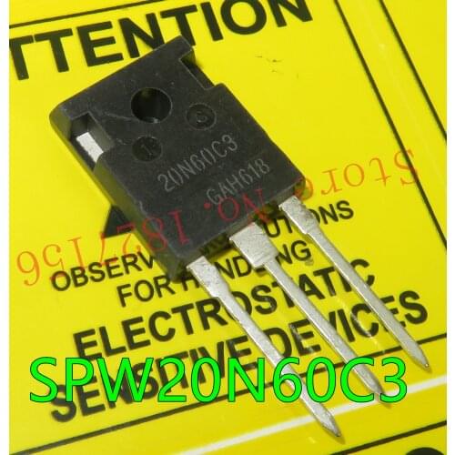 1pcs/lot SPW20N60C3 20N60C3 SPW20N60CFD 20N60CFD SD20N60 TO-247