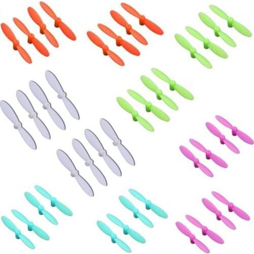 10set=40pcs Cheerson CX-10 CX10 Main Blade for Hubsan Q4 H111,JXD-395 LS111,U207 RC Quadcopter