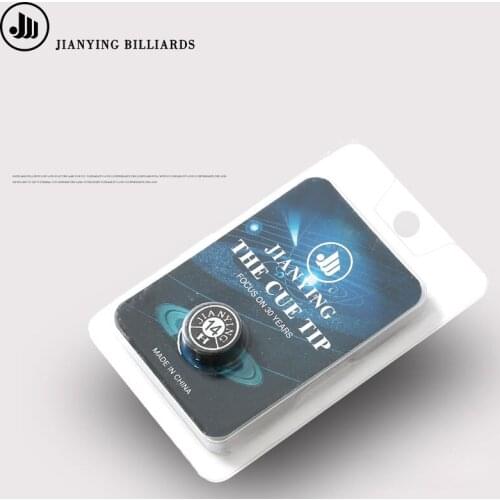 2019 Jianying Billiard Cue Tips 14mm 11mm M S H China