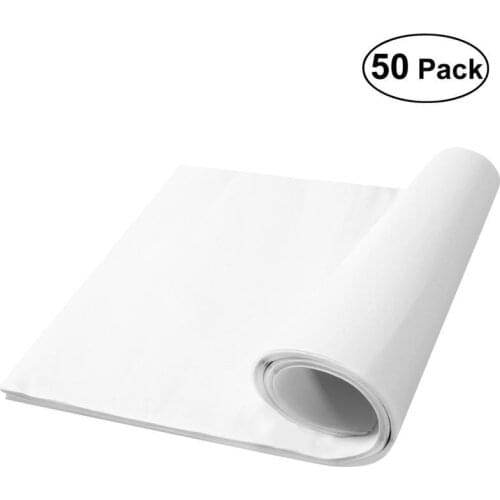 50 Sheets Rice Paper Chinese Calligraphy Brush Ink Writing Sumi Papers Xuan Paper for Chinese Calligraphy Brush Writing Sumi Set