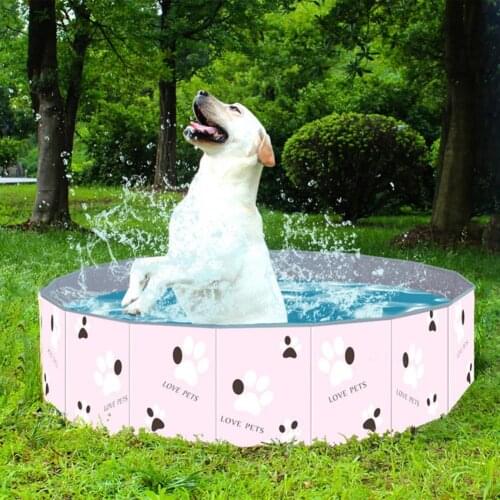 70% hot sales !Pet Bathtub Folding No Leakage PVC Portable Dog Bath Pool for Puppy