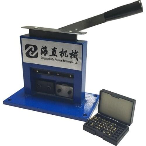 Aluminum Tube Sealing Machine Teeth Paste Tube Sealer Stamping Sealer with Expiration Codes ,Manual Sealer