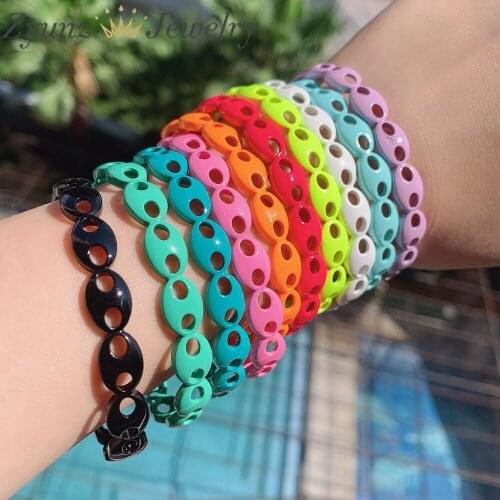 5PCS, Colour Bracelet Open Size Luxury Brand Bangle For Women Girls Best Gift For Friends