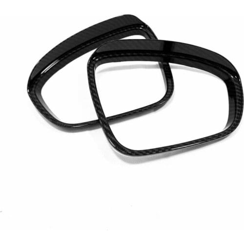 For Hyundai Kona Encino Kauai 2017-2019 2020 ABS Chrome Rear View Mirror Cover Rain Shield Visor Cover Trim Styling Accessories