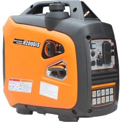 Electric Start AC 220V Single Phase 2kW Silent Gasoline Inverter Generator