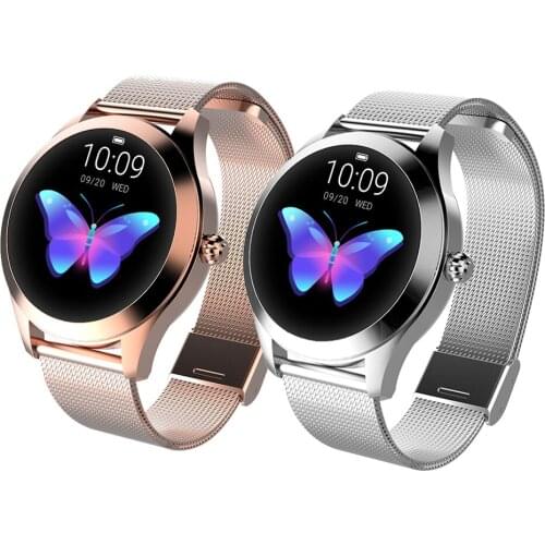 IP68 Waterproof Smart Watch Women Lovely Bracelet Heart Rate Monitor Sleep Monitoring Smartwatch Connect IOS Android New Band