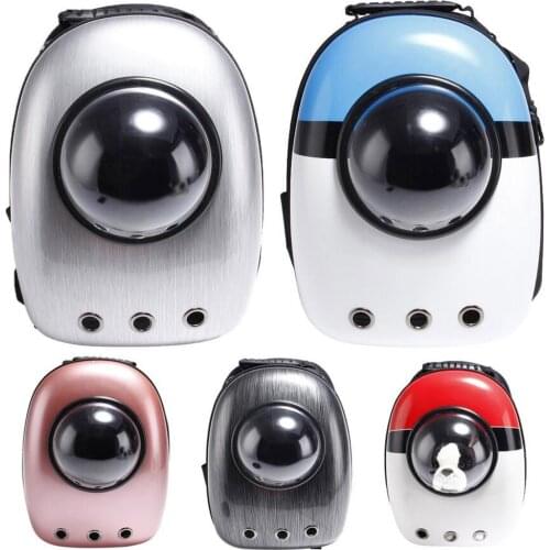 Space Capsule Astronaut Cat Backpack Bubble Window for Puppy Chihuahua Small Dog Carrier Crate Outdoor Travel Bag Cave 1500gE