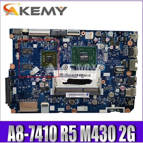 NM-A841 is suitable for Lenovo 110-15ACL notebook motherboard 5B20L46267 5B20L46302 CPU A8-7410 GPU-2G 100% tested work