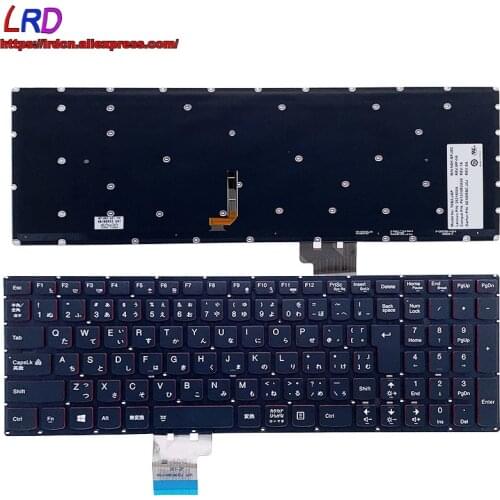 New Original JP Japanese Backlit Keyboard for Lenovo Y50-70 Y50-70T Y70-70 Touch Laptop 25216004