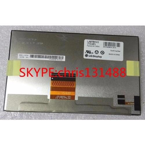 Original new L-G 7inch LCD display LA070WV2(TD)(01) LA070WV2-TD01 screen panel for Toyota Grand Prius car LCD monitos