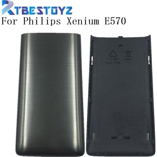 Original Back Housing For Philips E570 CTE570 Mobile Battery Cover For Xenium Cellphone
