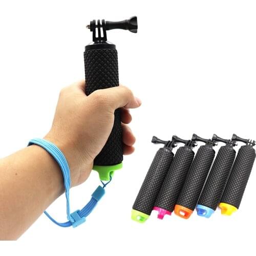 Float Hand Grip Buoyancy Rod Pole Stick Monopod Tripod for Gopro Go Pro Hero 9 8 7 6 5 4 Xiaomi Xiomi Yi 2 4K 4 K Action Camera