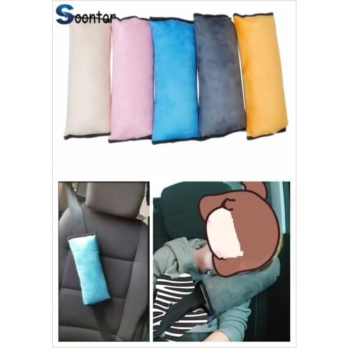 Car baby child seat belt pillow Universal shoulder strap for Ford C-MAX Flex B-MAX Atlas Territory Formula Vertrek