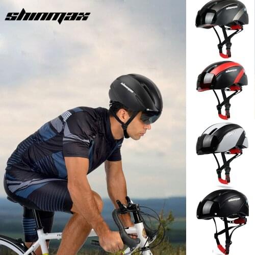 Capacete Ciclismo Ultra Light Safety Helmet Bicycle Helmet Goggles Mountain Road Bike Helmet MenS And WomenS Bicycle Equipmen