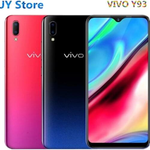 New VIVO Y93 Smartphone 3/4G RAM 64G ROM Octa core Android 8.1 6.2'' Full Screen 13MP+2.0MP Camera Fingerprint Cell Mobile Phone