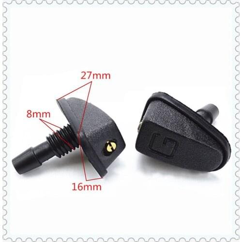 Water Spout Cover Sprayer Nozzle car Accessories for mini-mini vw-scirocco TOYOTA-YARIS VOLKSWAGEN-GTI