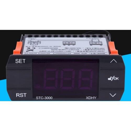 STC-3000 High Precision 12V 24V 220V Digital Thermostat Temperature Controller Thermometer Sensor Hygrometer