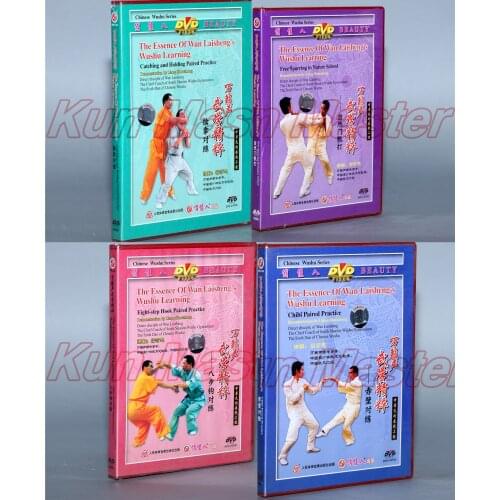The Essence Of Wan Laishengs Wushu Learning Kung Fu Teaching Video English Subtitles 4 DVD