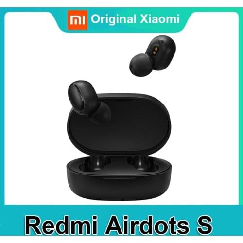 Original Xiaomi Redmi Airdots s TWS Xiaomi Wireless earphone Voice control Bluetooth 5.0 Noise reduction Tap Control