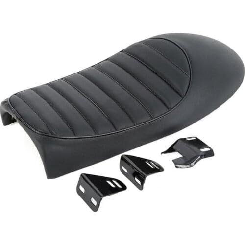 Universal Hump Cafe Racer Vintage Seat For Suzuki GS KAWASAKI KZ Honda CB Two Colors
