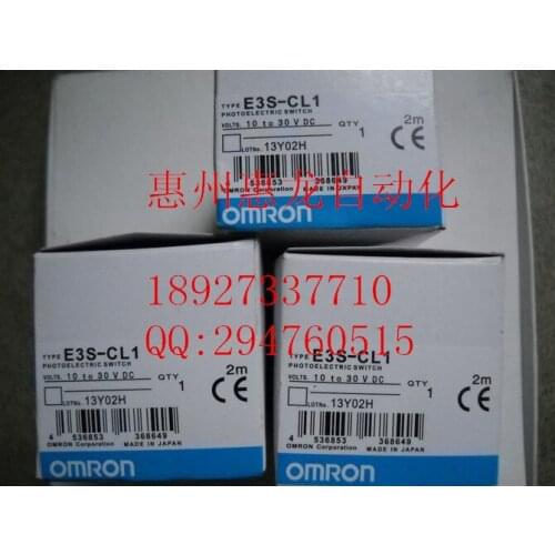 [ZOB] Guarantee new original authentic OMRON Omron photoelectric switch E3S-CL1 2M