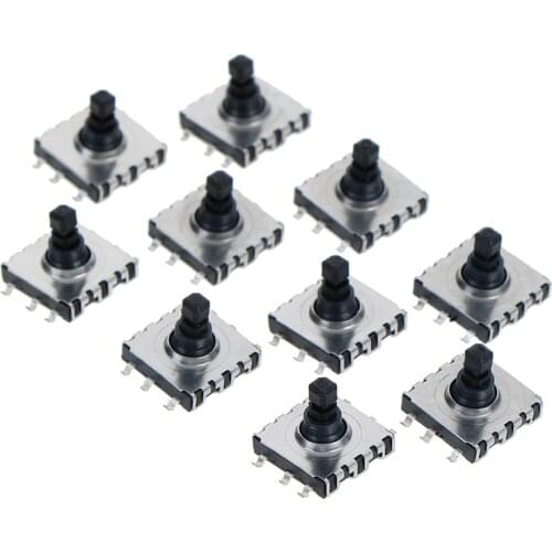 10PCS SMD 5 Five Way Switch Multi Direction Switch Touch Reset Button Multi-function Switch 10*10*9mm