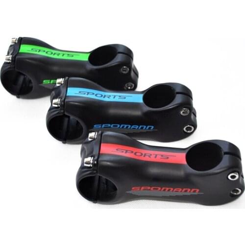 70/80/90/100/110/120/130MM*31.8MM Full carbon fiber Riser Stem MTB Road bike stem -17 degree bike accessories