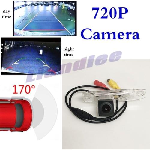 Car Rear Camera Big CCD Night View Backup Reverse Vision 720 RCA WaterPoof CAM For Lancia Thema 2011~2014