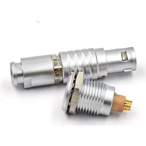 M12 connector FGG/EGG 1B 4 Pin Electronic Male Plug female socket Push Pull Fast Connector