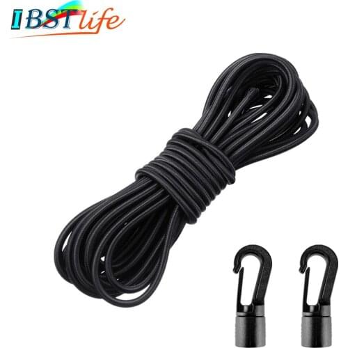 6mm Strong Elastic Rope Bungee Shock Cord Stretch String Tie Down DIY Jewelry Making Outdoor Project Tent Kayak Boat Backage