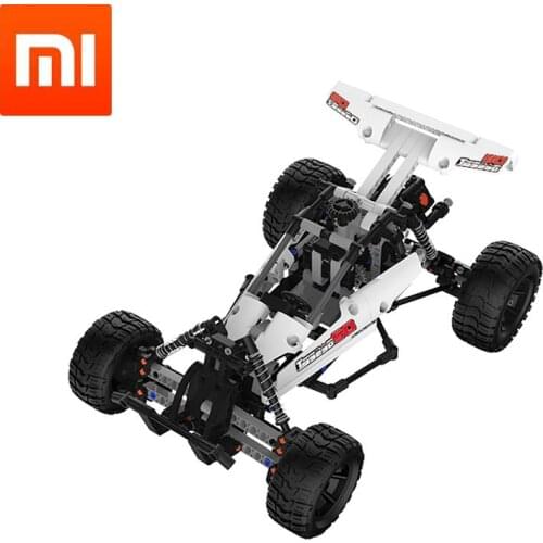 Xiaomi Mijia Mitu Building Blocks Robot Desert Racing Car DIY Educational Toys Ackermann Steering Cylinder piston linkage Kids