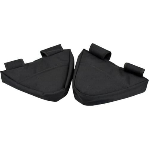 New Motorcycle Triangle Bag Tool Bag Special Guard Bar Side Bag Waterproof Bag Side Bag Modified Side Package Hard Case