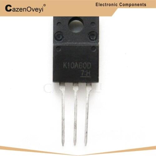 5pcs/lot TK10A60D K10A60D TO-220F In Stock