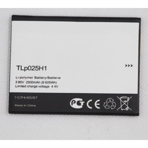 10 X 2500mah Mobile Phone battery TLp025H1 for Alcatel OneTouch POP 4 OT-5051X OT-5051D 5051X 5051D 5051J 5051M TLp025H1 Replace